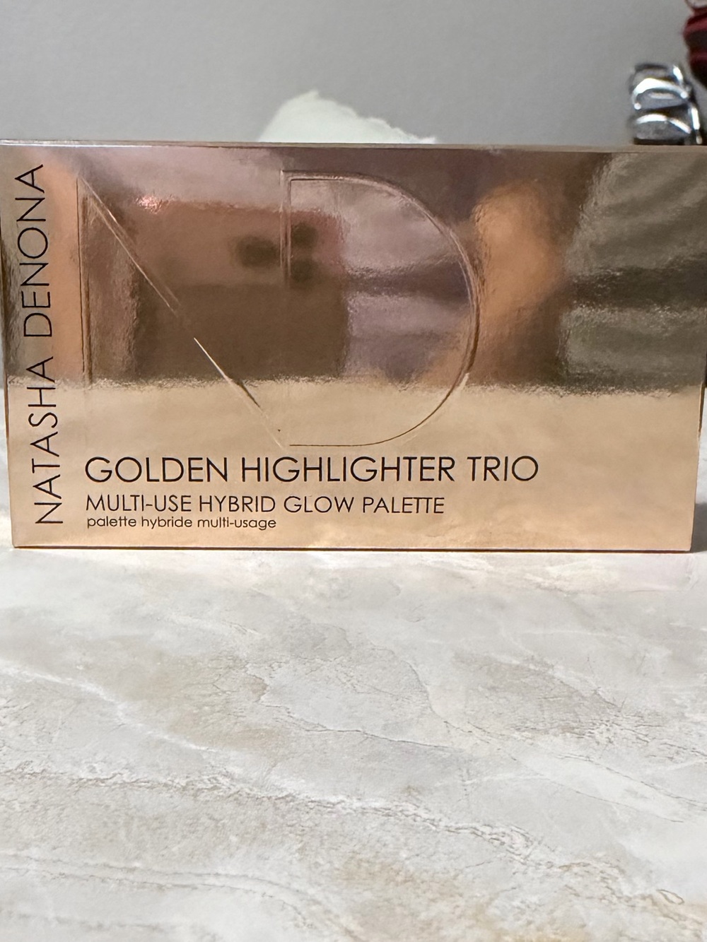 Natasha Denona Golden Highlighter Trio - Rose Gold Finish